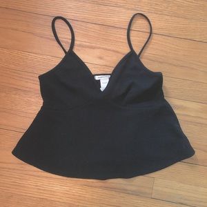 NEW WITH TAGS black peplum top